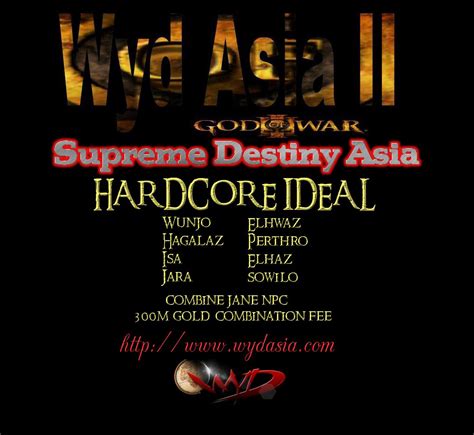 Wyd Asia Hardcore Ideal Combination