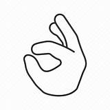 Alright Gesture Iconfinder sketch template