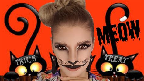 Hello Naughty Kitty Halloween Tutorial Ilinca Wolff Youtube