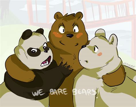 We Bare Bears Grizzly Grizz Panda Ice Bear Osos Baile