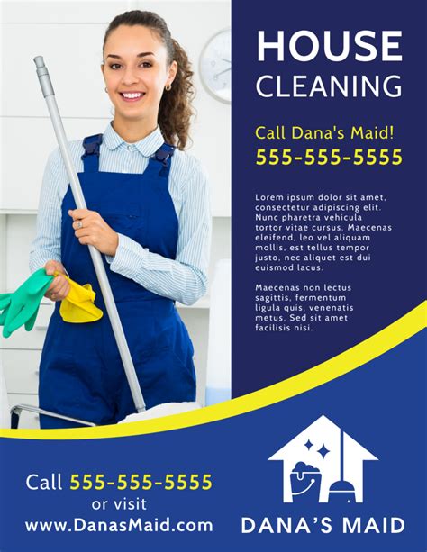 helpful house cleaning flyer template mycreativeshop