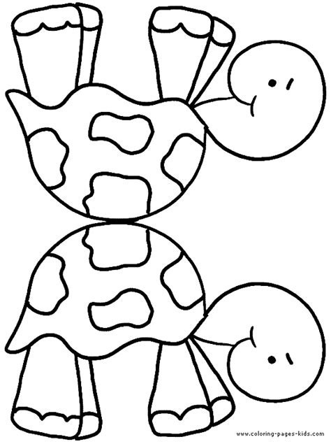 turtles color page turtle coloring pages animal templates