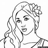 Coloring Pages Snooki Thecolor Printable Drawing Girls Shots Head Color Celebrities Girl Drawings Visit семейная sketch template