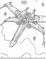 Wars Star Coloring Pages Printable Wing Kids Ship Fighter Print Color Coloring4free War Sheet Book Fun Sheets Will Drawing Colors sketch template