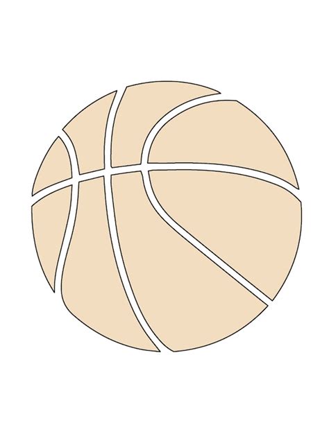 basketball paper template hq template documents