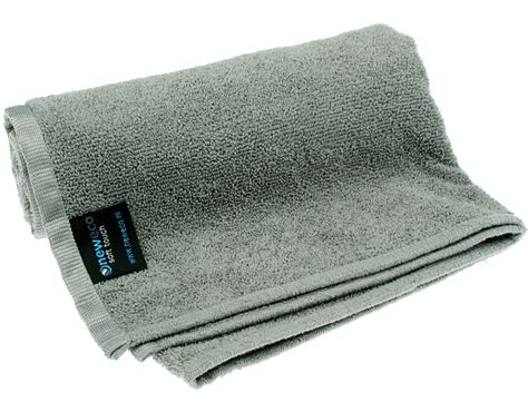 microvezel handdoek grijs neweconl