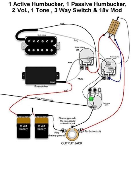 wiring diagram dimebucker  volume  tone