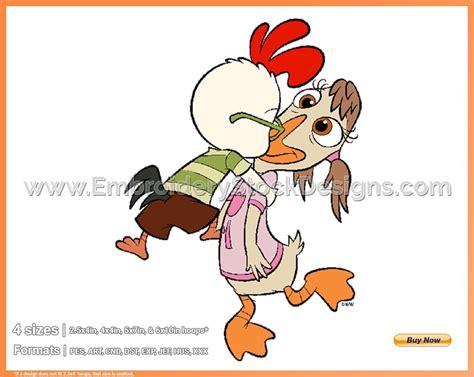 chicken  kissing abby mallard chicken  disney
