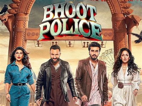 Arjun Jacqueline Yami Unveil Bhoot Police Trailer