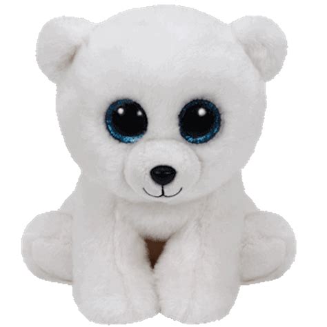 ty  beanie boo plush stuffed animal artic  polar bear