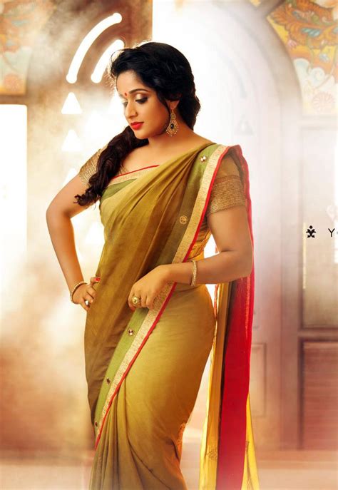 Mallu Actress Kavya Madhavan Hot N Cute Saree Latest Pics