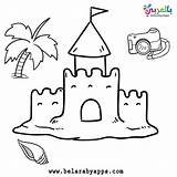 فصل للتلوين عن رسومات رسم الصيف تلوين للاطفال Belarabyapps اوراق اطفال sketch template