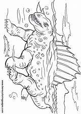 Dimetrodon Dinosaurs Dinosaur sketch template