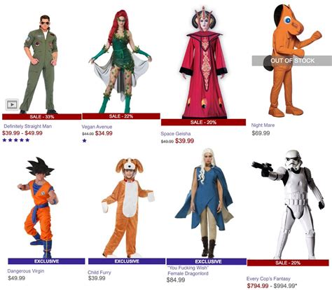 mike ginn on twitter the halloween knock off costume names are so good…