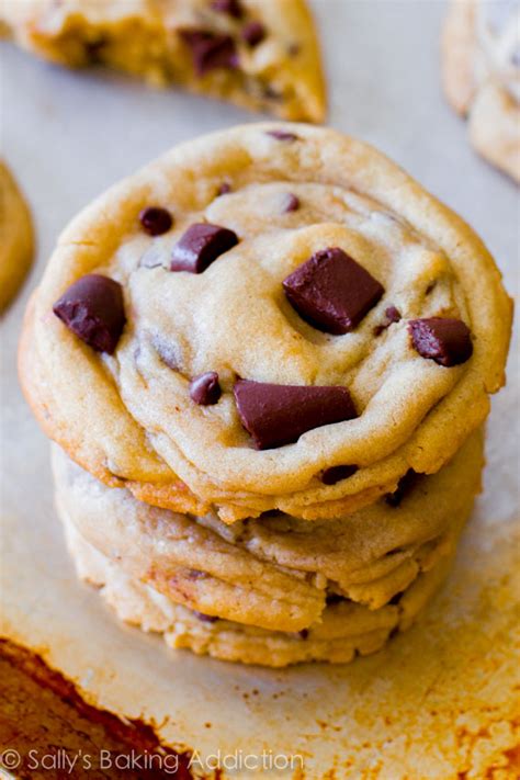 sallys baking addiction chewy chocolate chunk cookies keeprecipes  universal recipe box