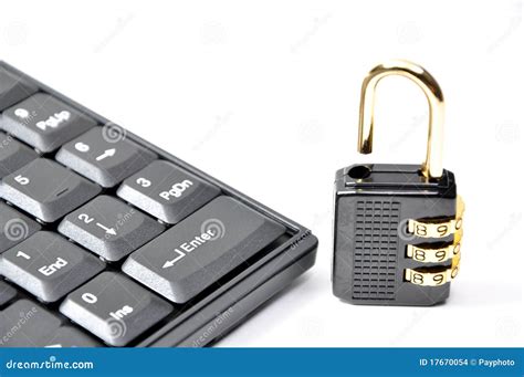 lock   keyboard stock photo image  computer security