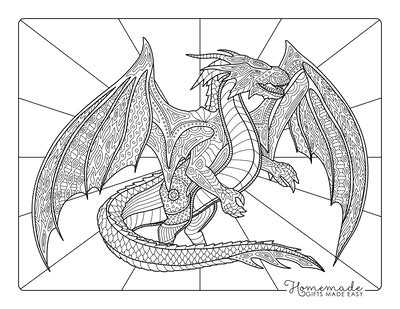 dragon coloring pages detailed crate  kids  printable