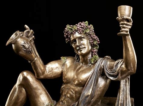 Dionysos Figurine Greek God Of Wine Resting Dionysus