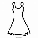 Vestidos Vestido sketch template