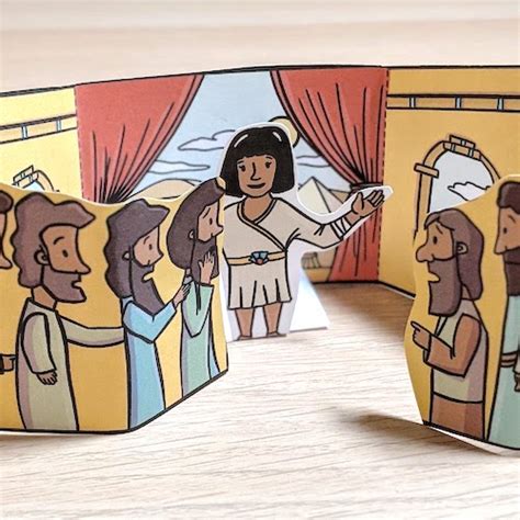 joseph forgives  brothers  sketch  faith easy bible crafts