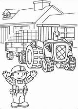 Coloring Bob Builder Pages Cartoon Printable Kids Travis Character Color Part Categories Handcraftguide sketch template