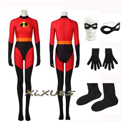 Incredibles 2 Elastigirl Helen Cosplay Costume Women S Suit Jumpsuits