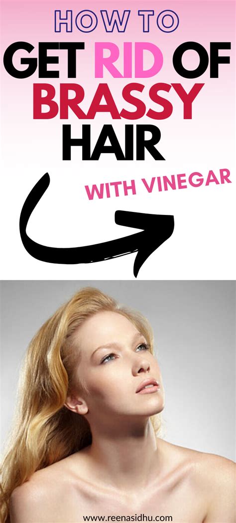 How To Get Rid Of Brassy Hair With Vinegar Brassy Hair Toning Blonde