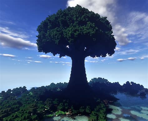 giant tree minecraft map
