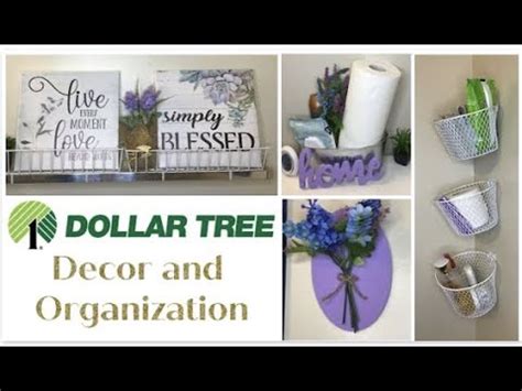 diy bathroom makeover dollar tree decor organization