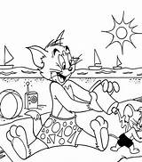 Jerry Tom Coloring Printable Kids Pages sketch template