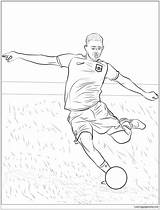 Gabriel Jesus Pages Coloring Soccer Color Players Online sketch template