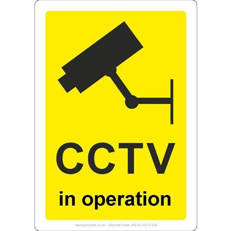 cctv  operation sign jps