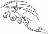 Toothless Coloring sketch template