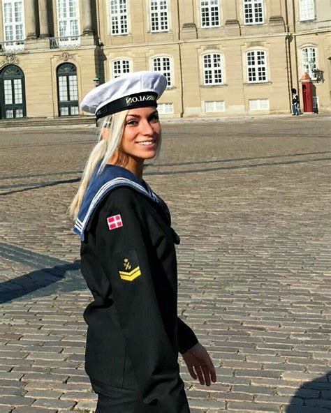 Royal Female L Danish 🇩🇰 Navy Sailor Army Women Military Women