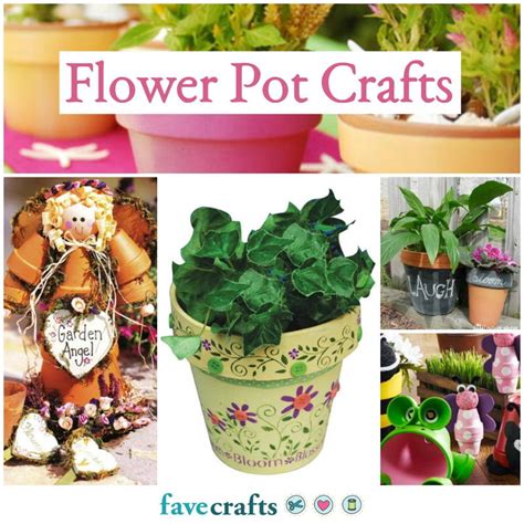 flower pot crafts favecraftscom
