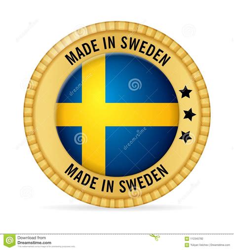 icon   sweden stock vector illustration  product