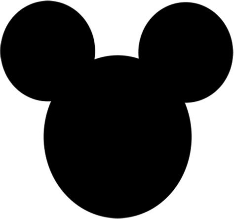 printable mickey mouse ears template clipartsco