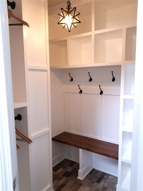 how to turn a closet into a mudroom made in casita in 2020 mudroom