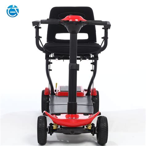 High Performance Adult Electric 4 Wheel Handicap Folding Aluminum