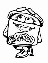 Doh Play Coloring Pages Printable sketch template