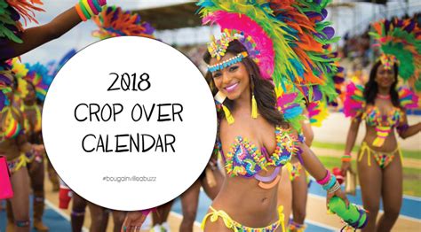 the official crop over 2018 calendar bougainvillea