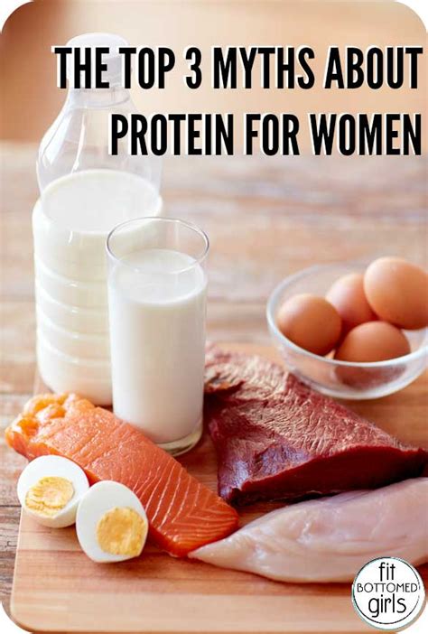 Top 3 Myths About Protein For Women