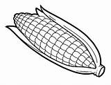 Corn Blackline Elote Foodhero sketch template