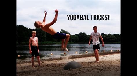 zieke yogabal tricks challenge freerun vlog  youtube