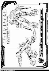 Sideswipe Coloring Pages Transformers Template sketch template