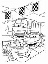 Coloring Pages Disney Cars Friends Kids Christmas Pixar sketch template