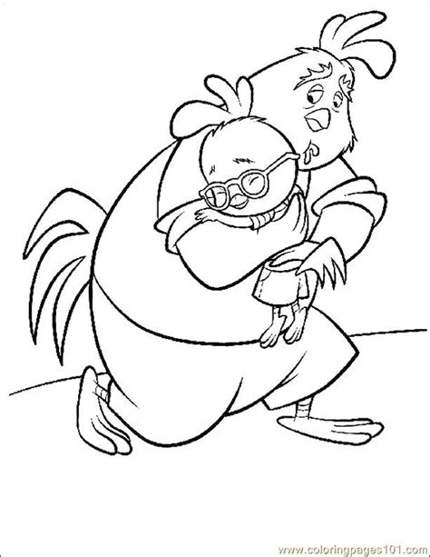 coloring pages  chicken   cartoons chicken
