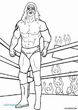 Coloring Pages Aj Lee Getcolorings Wrestling sketch template