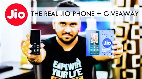 jio phone  review  unboxing giveaway youtube