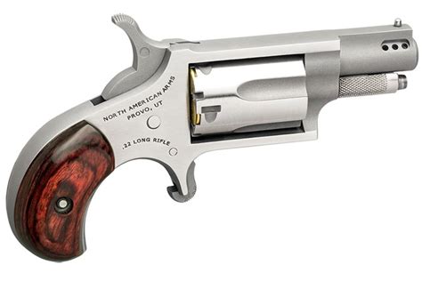 north american arms mini revolver  lr ported stainless steel naa lr p abide armory